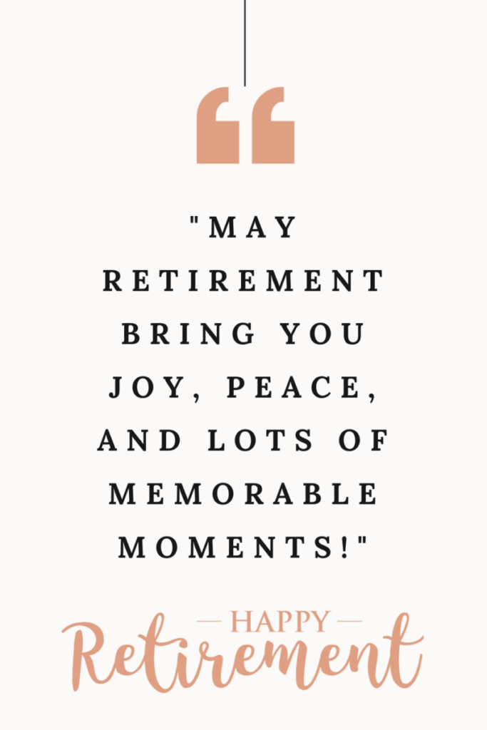 Quote for a retiring professor.