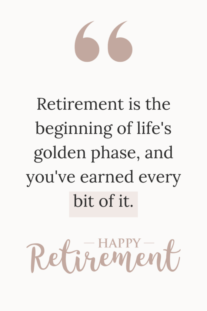 quote about retiring mother-in-laws
