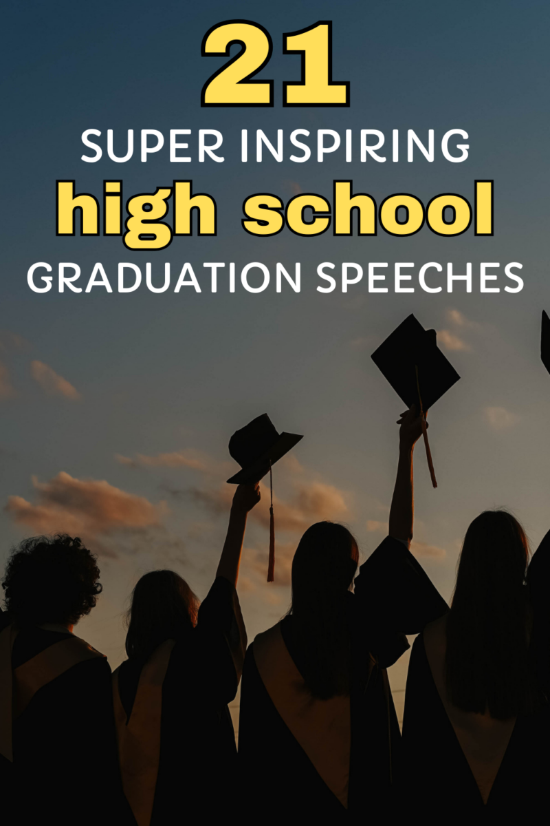 21 High School Graduation Speeches for 2024 – livelovequote