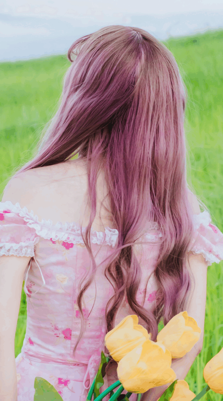 Pretty Purple Hair Looks