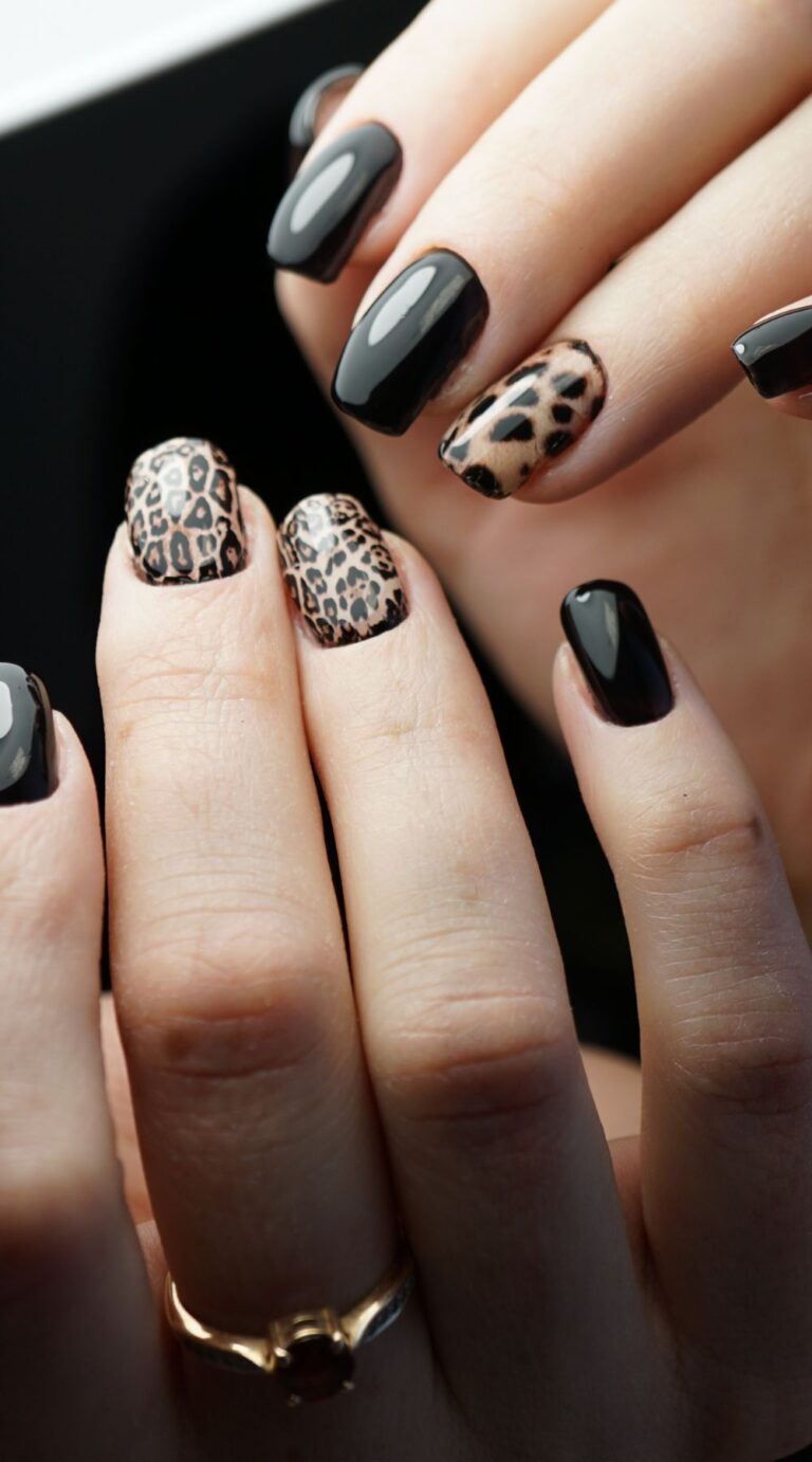 Cutest Short Fall Nails