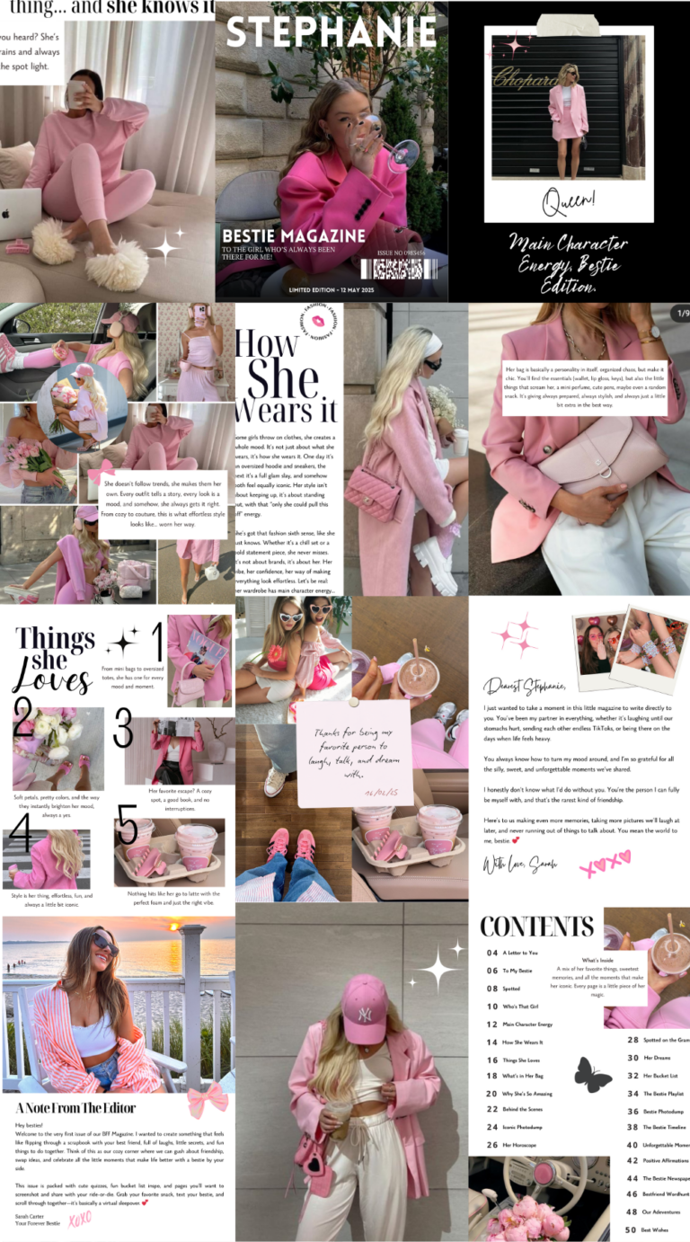 My Free Bestie Magazine to Make Them Smile